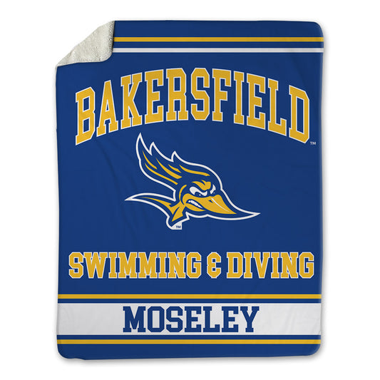 CSU Bakersfield - NCAA Men's Swimming & Diving : Julian Moseley - Blanket-0