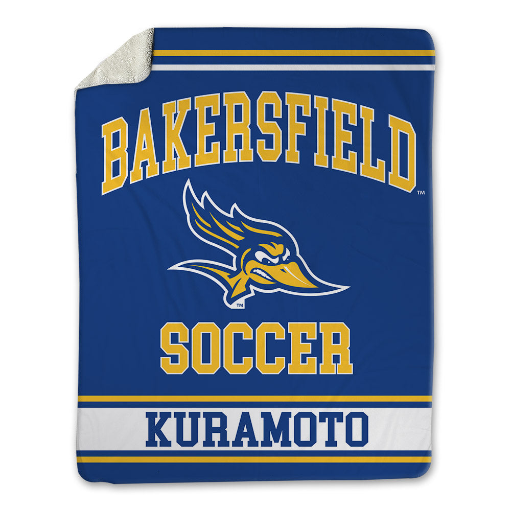 CSU Bakersfield - NCAA Women's Soccer : Kiralyn Kuramoto - Blanket-0