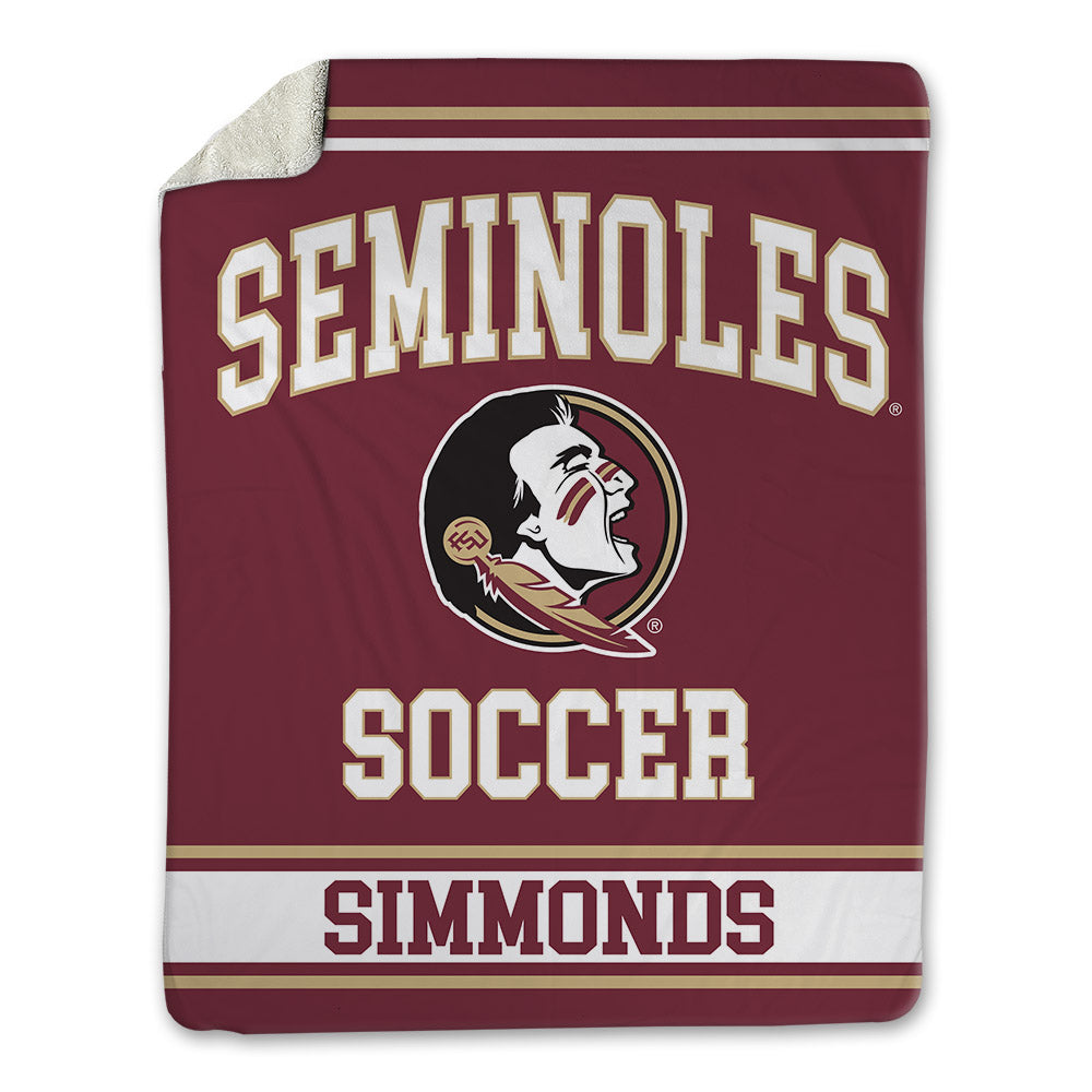 FSU - NCAA Women's Soccer : Kameron Simmonds - Blanket-0