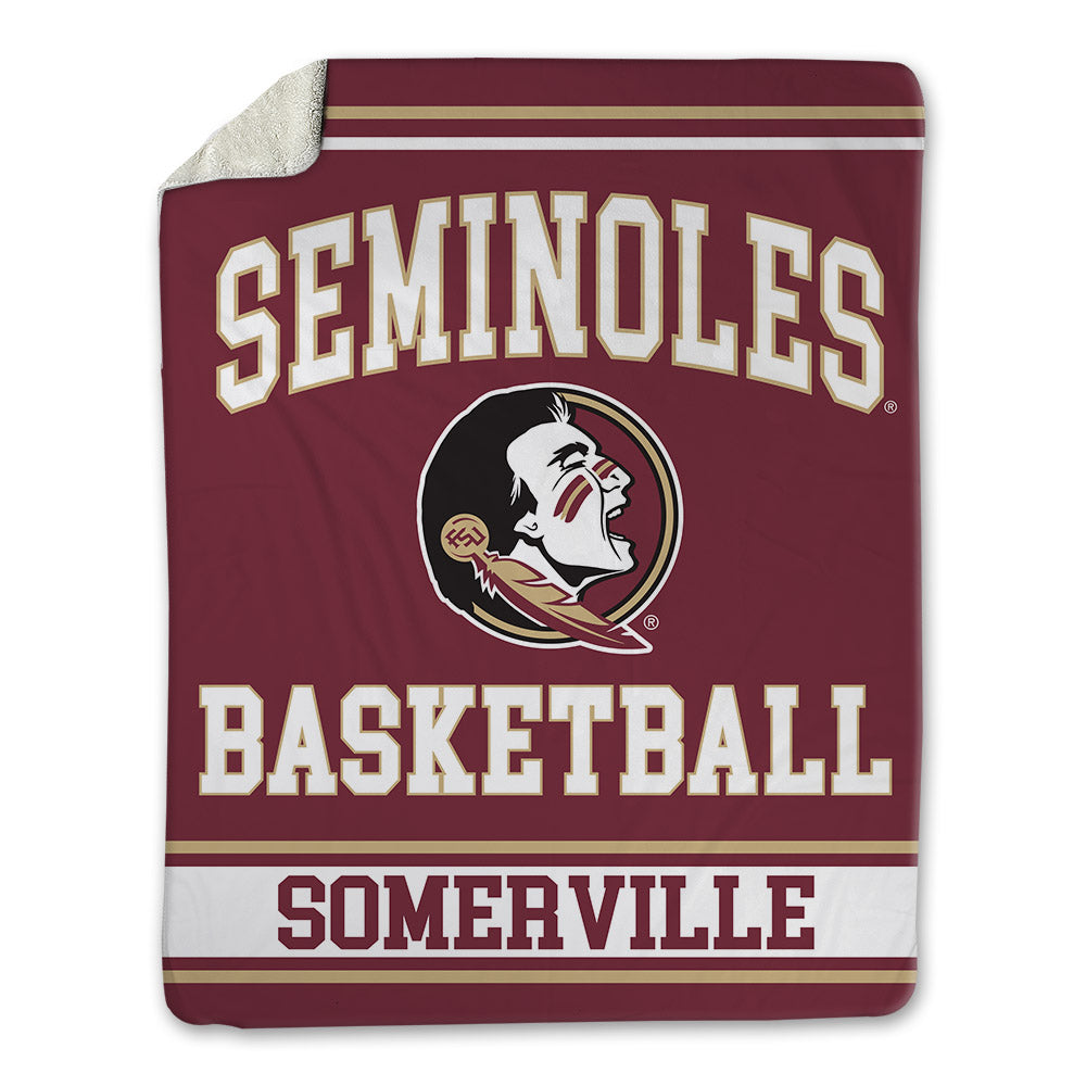 FSU - NCAA Men's Basketball : Martin Somerville - Blanket-0