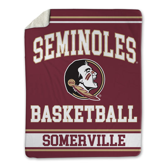 FSU - NCAA Men's Basketball : Martin Somerville - Blanket-0
