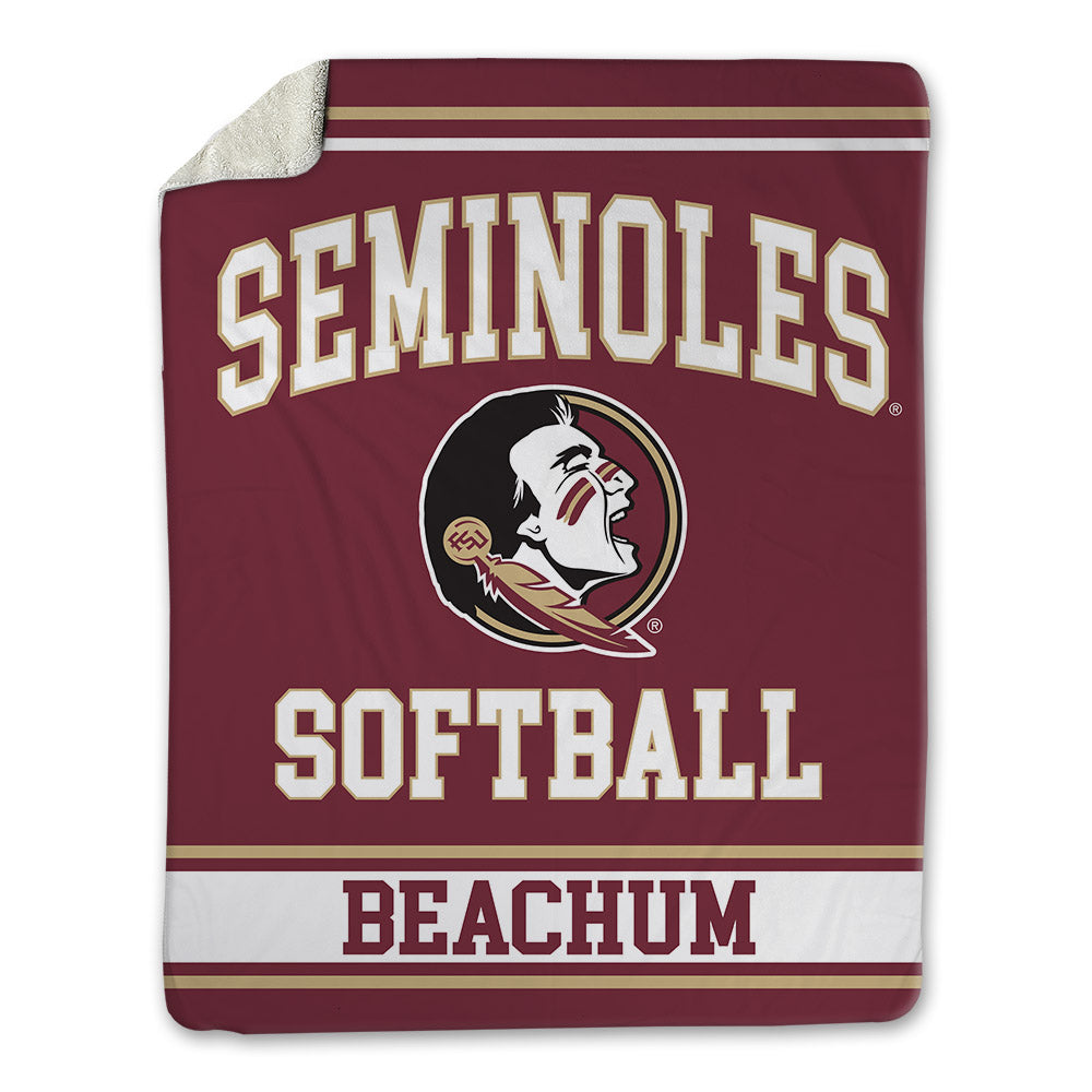FSU - NCAA Softball : Jaysoni Beachum - Blanket-0