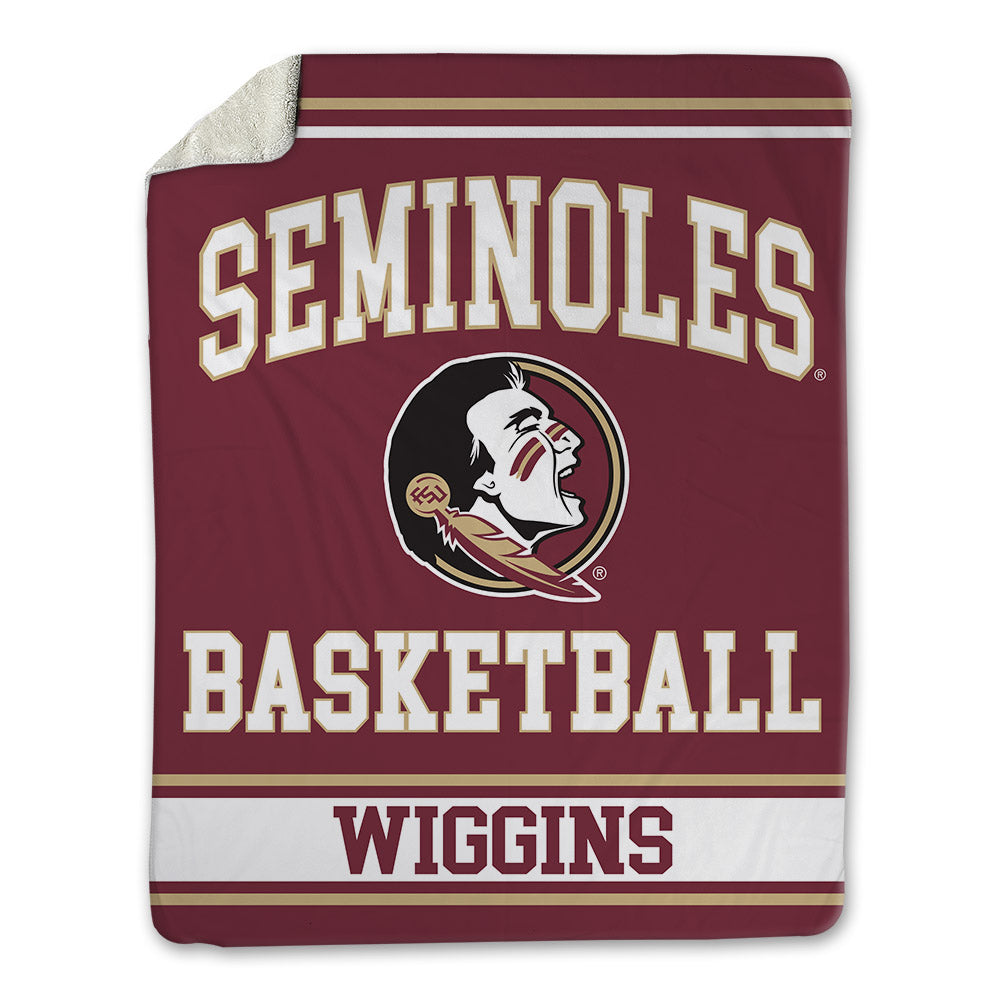 FSU - NCAA Men's Basketball : Chauncey Wiggins - Blanket-0