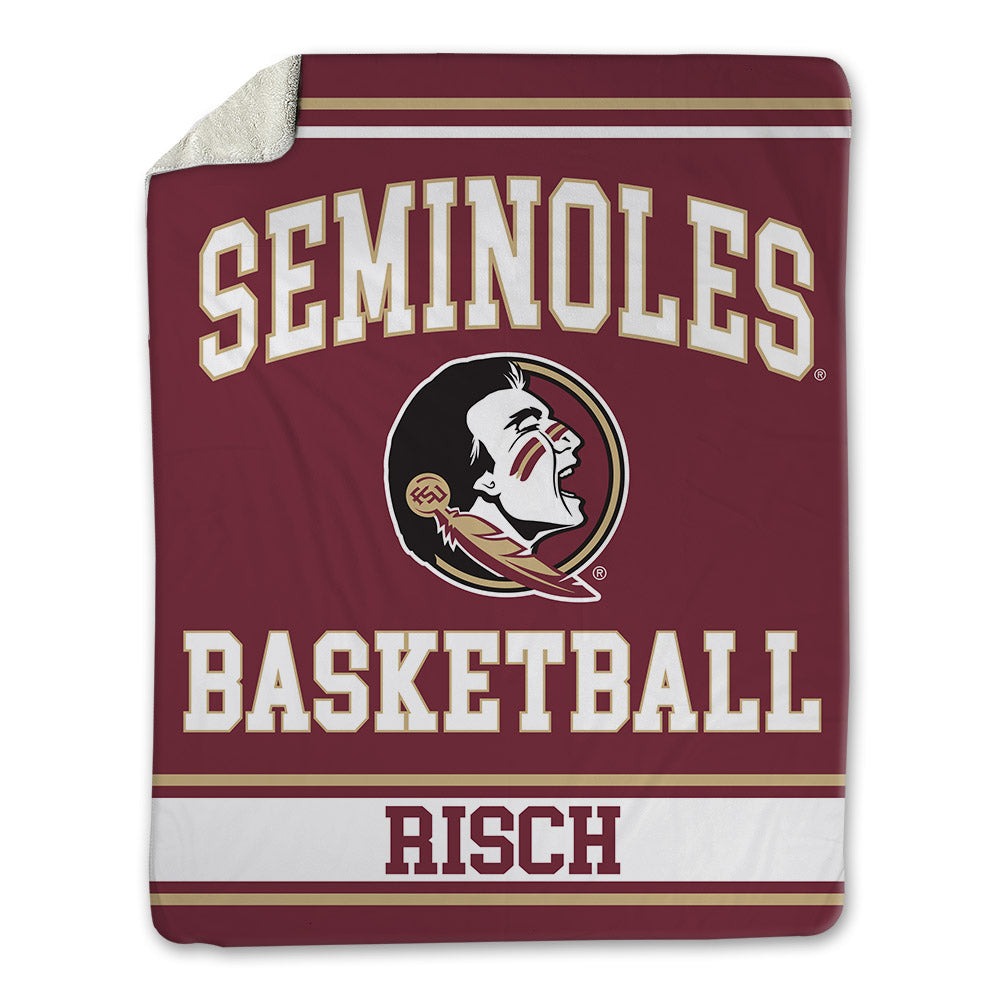 FSU - NCAA Women's Basketball : Emma Risch - Blanket-0