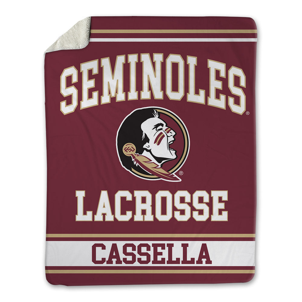 FSU - NCAA Women's Lacrosse : Sienna Cassella - Blanket-0