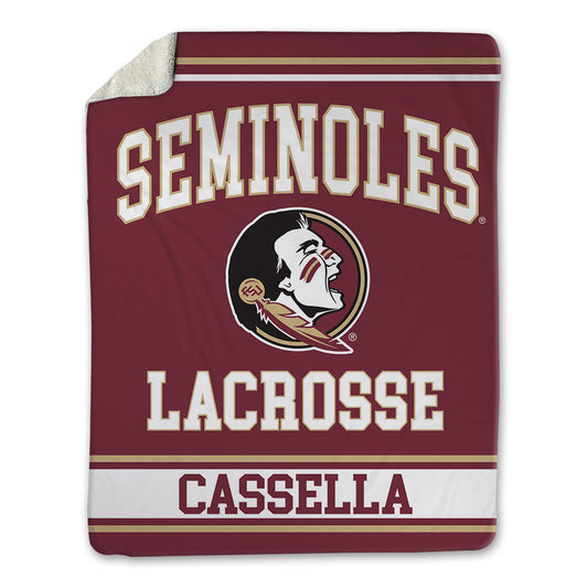 FSU - NCAA Women's Lacrosse : Sienna Cassella - Blanket-0