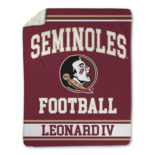 FSU - NCAA Football : Richie Leonard IV - Blanket-0