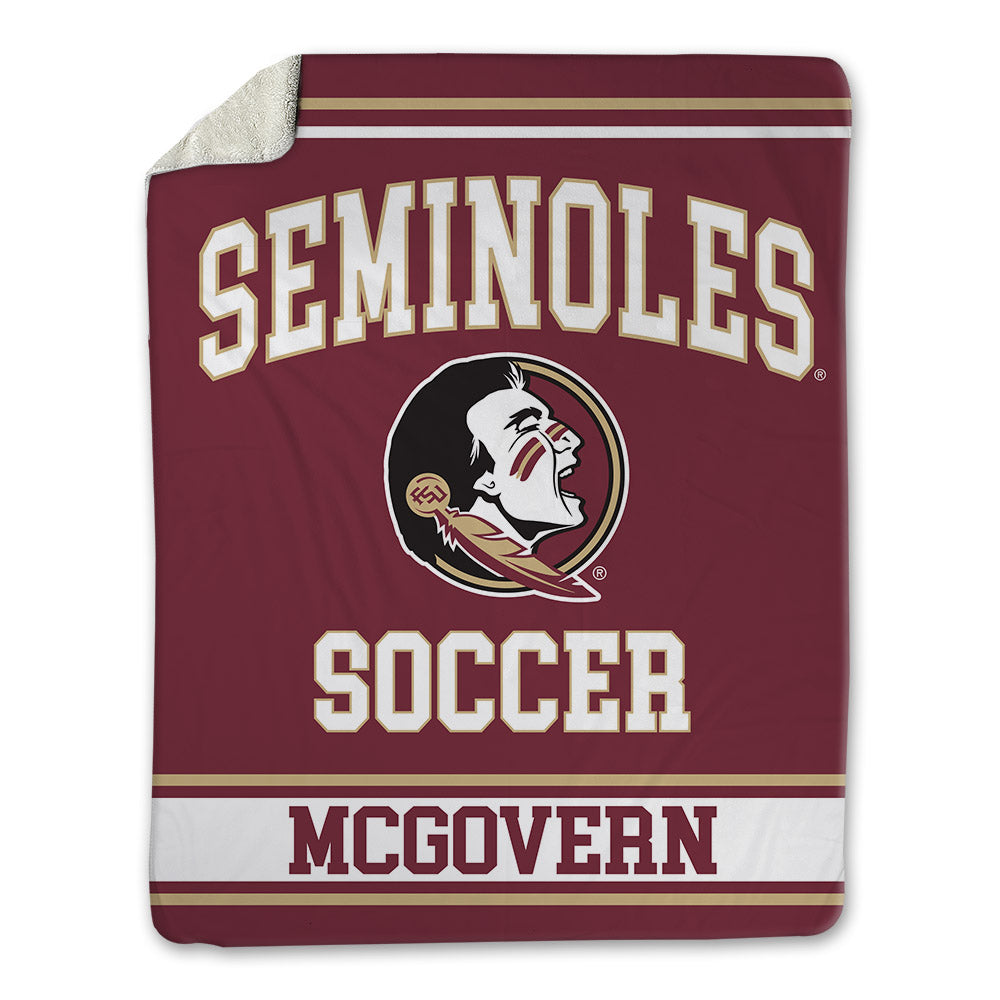 FSU - NCAA Women's Soccer : Peyton McGovern - Blanket-0