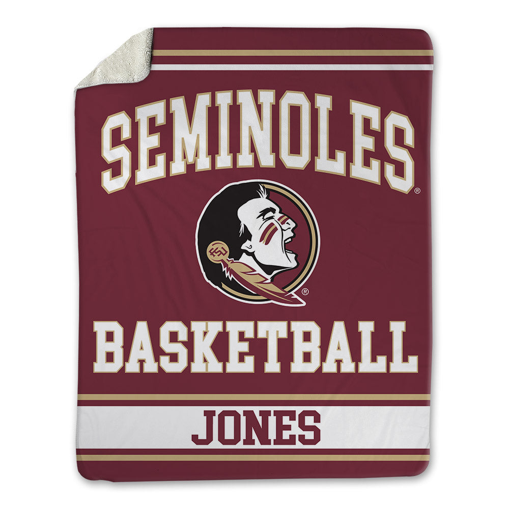 FSU - NCAA Men's Basketball : Lajae Jones - Blanket-0