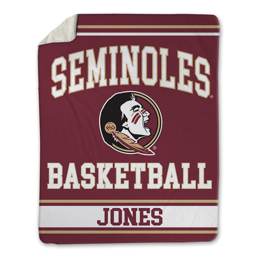 FSU - NCAA Men's Basketball : Lajae Jones - Blanket-0