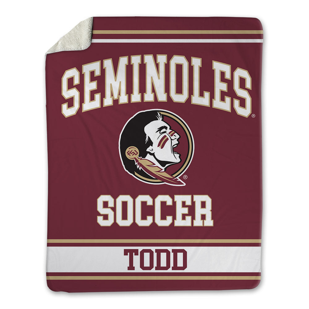 FSU - NCAA Women's Soccer : Adelyn Todd - Blanket-0