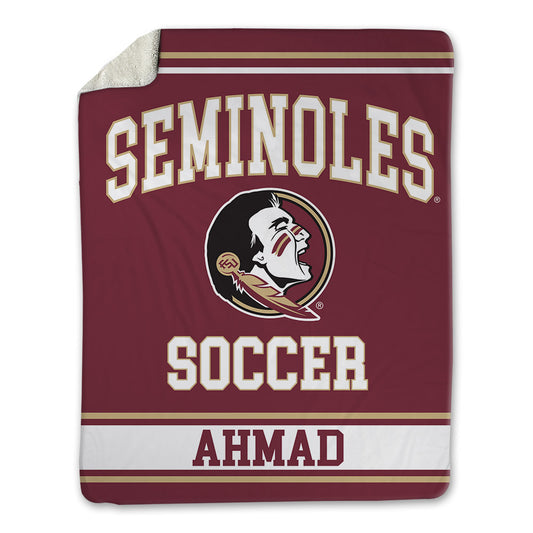 FSU - NCAA Women's Soccer : Nawreen Ahmad - Blanket-0
