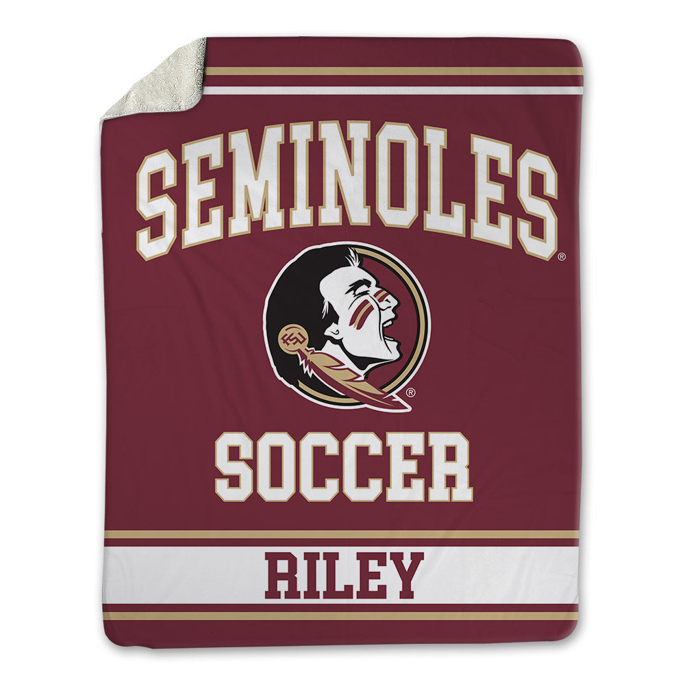 FSU - NCAA Women's Soccer : Giana Riley - Blanket-0