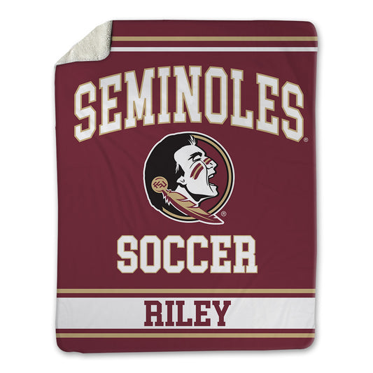 FSU - NCAA Women's Soccer : Giana Riley - Blanket-0