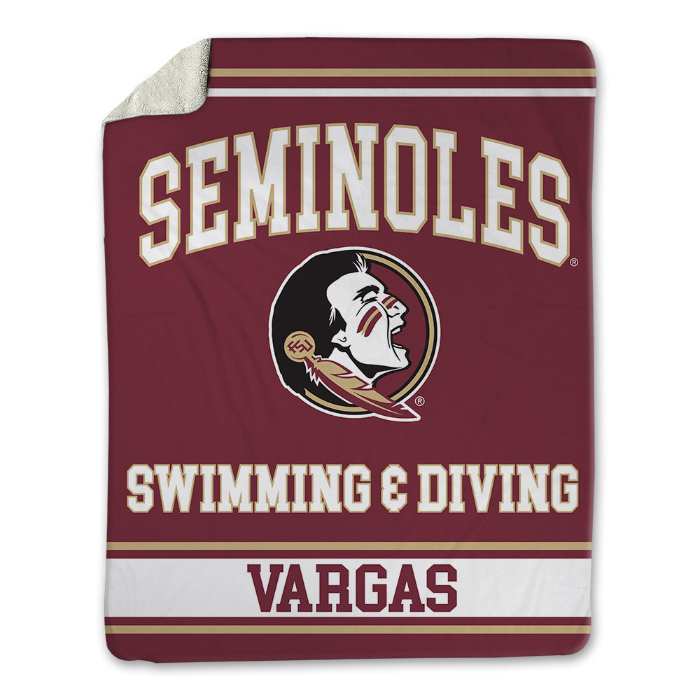 FSU - NCAA Men's Swimming & Diving : Carlos vargas - Blanket-0