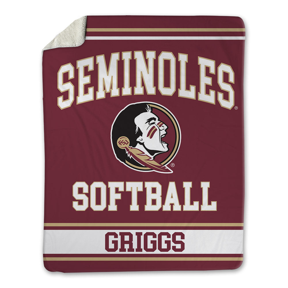 FSU - NCAA Softball : Hayley Griggs - Blanket-0