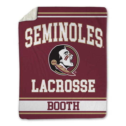 FSU - NCAA Women's Lacrosse : Hadley Booth - Blanket-0