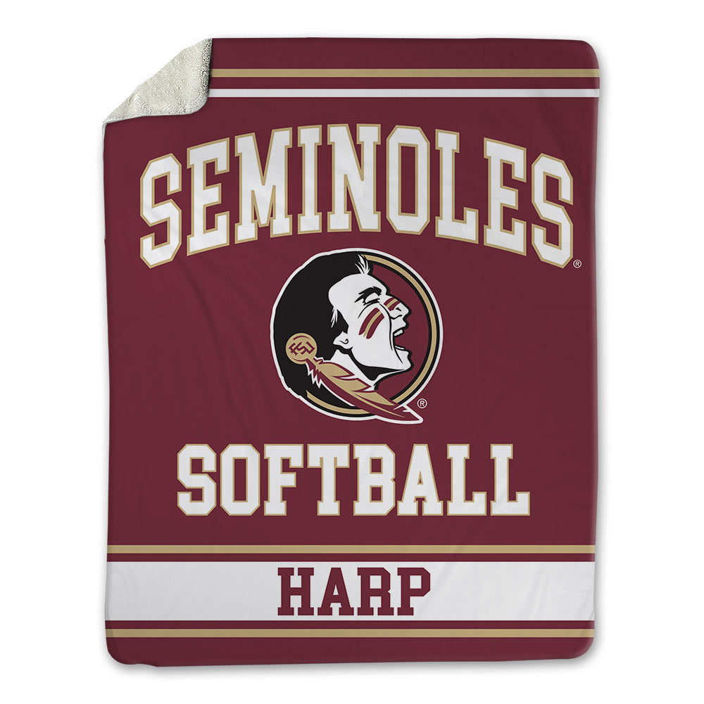 FSU - NCAA Softball : Kennedy Harp - Blanket-0
