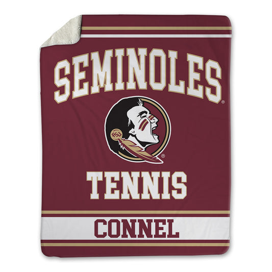 FSU - NCAA Men's Tennis : James Connel - Blanket-0