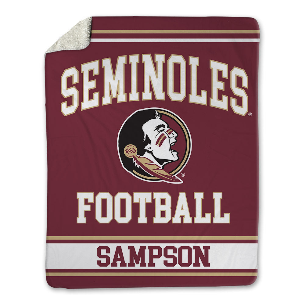 FSU - NCAA Football : KJ Sampson - Blanket-0