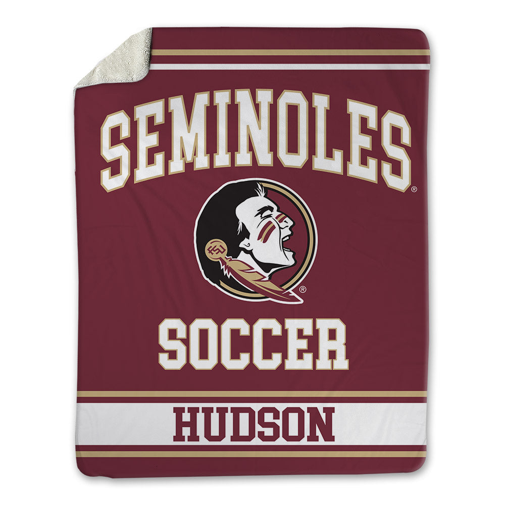 FSU - NCAA Women's Soccer : Wrianna Hudson - Blanket-0
