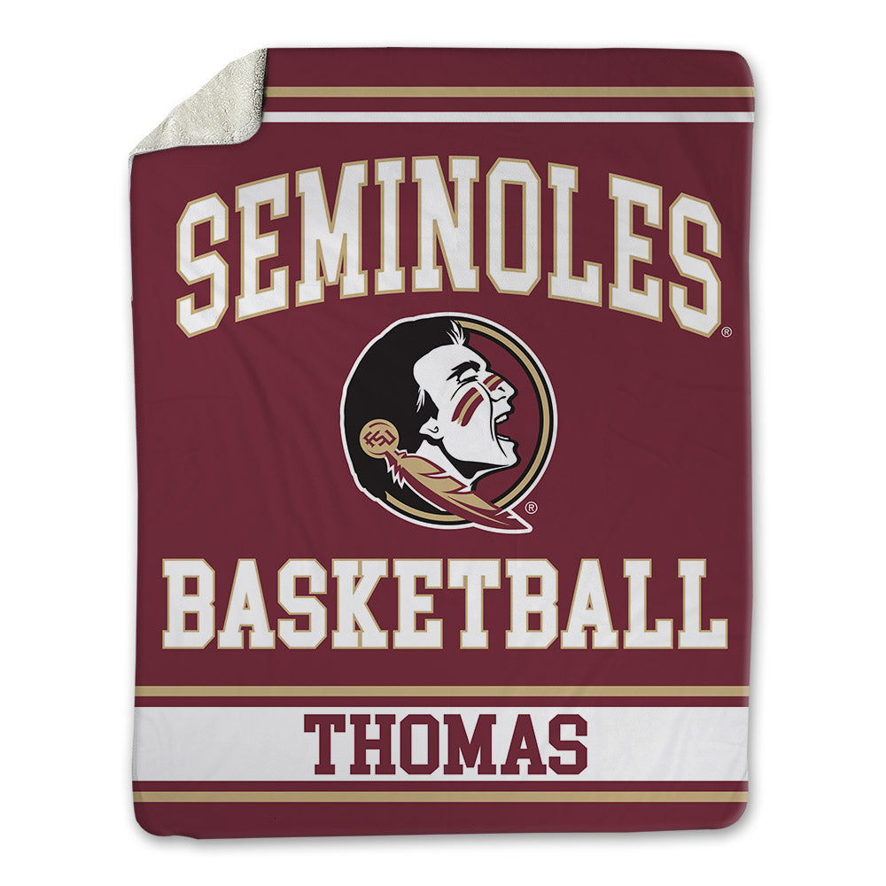 FSU - NCAA Men's Basketball : Justin Thomas - Blanket-0