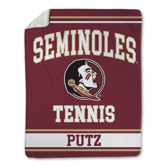 FSU - NCAA Women's Tennis : Laura Isabel Putz - Blanket-0