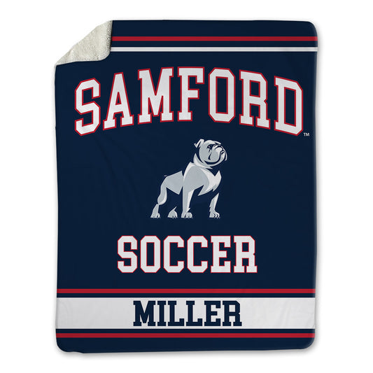 Samford - NCAA Women's Soccer : Brooklyn Miller - Blanket-0