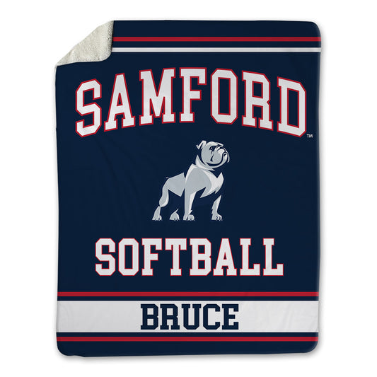 Samford - NCAA Softball : Grier Bruce - Blanket-0