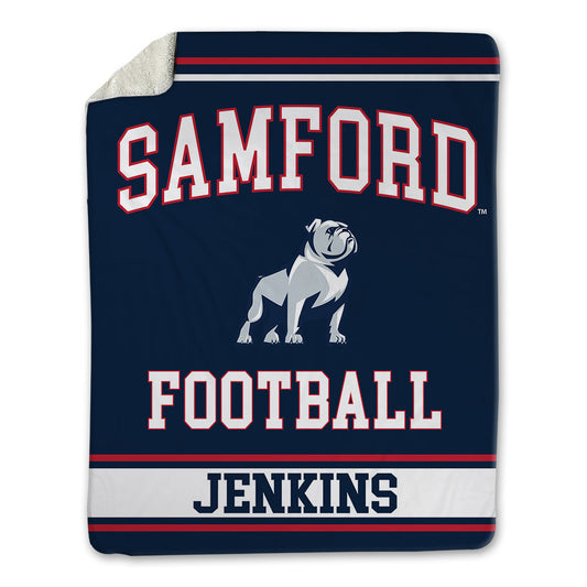 Samford - NCAA Football : Brendan Jenkins - Blanket-0