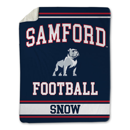 Samford - NCAA Football : Michael Snow - Blanket-0