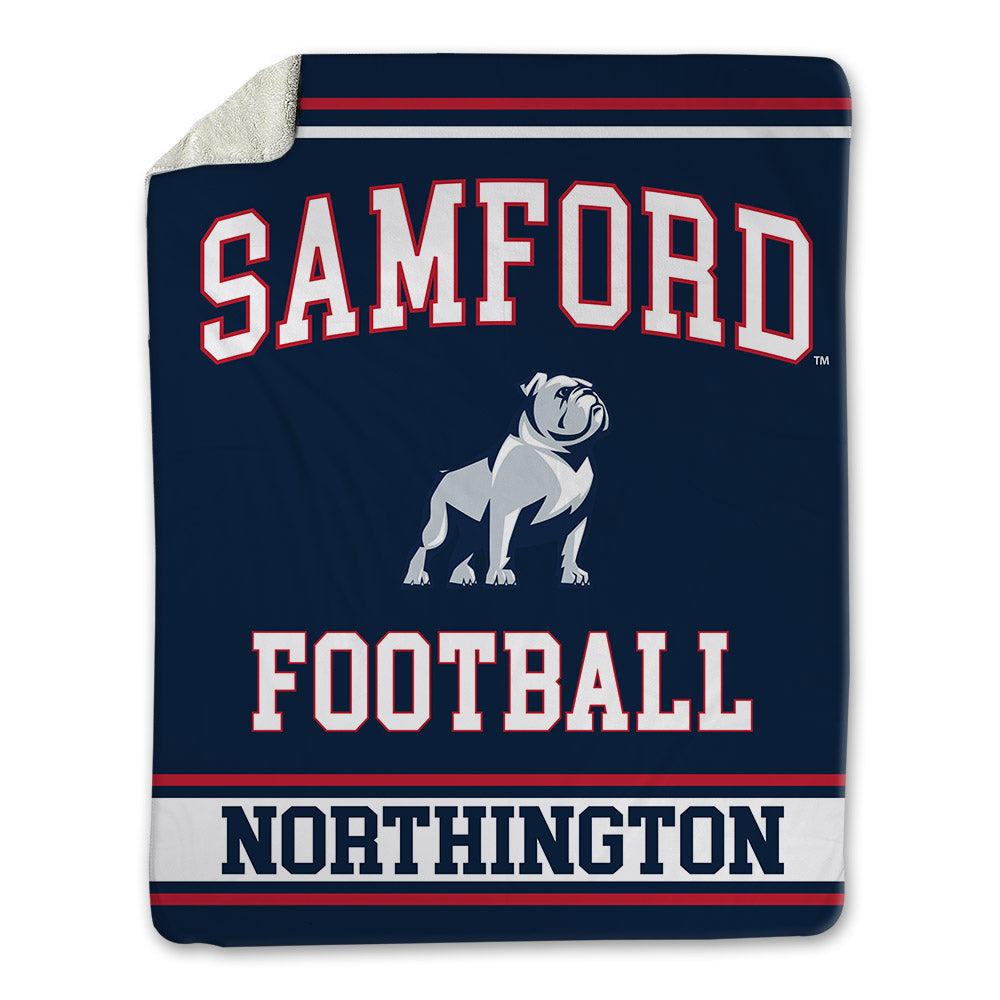 Samford - NCAA Football : Trustin Northington - Blanket-0