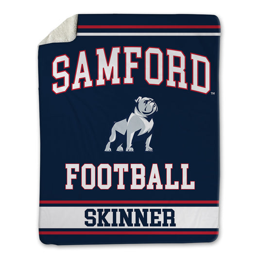 Samford - NCAA Football : Ryan Skinner - Blanket-0