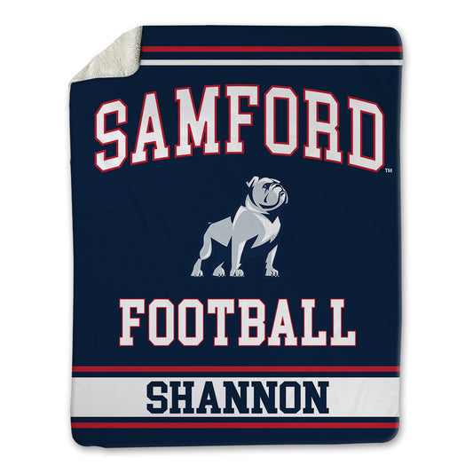 Samford - NCAA Football : Joseph Shannon - Blanket-0