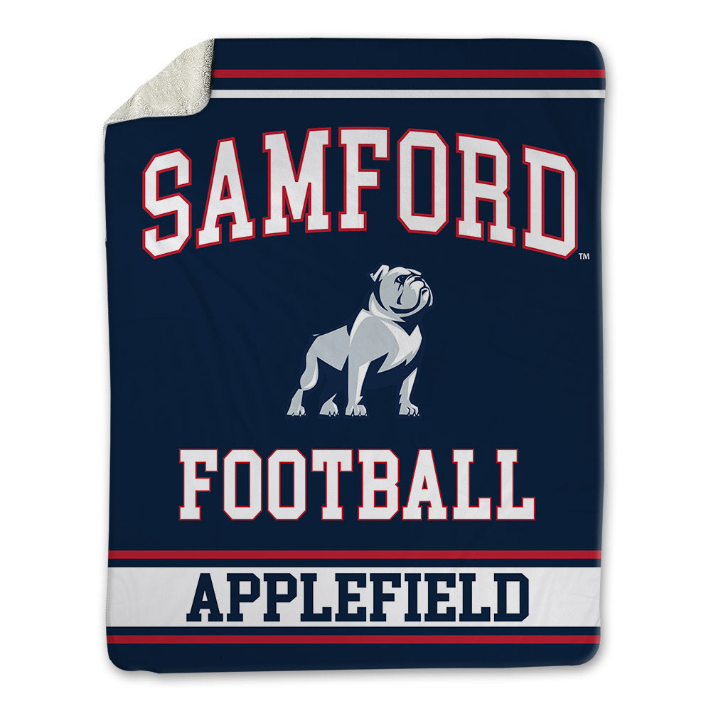 Samford - NCAA Football : Alex Applefield - Blanket-0