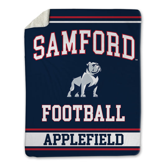 Samford - NCAA Football : Alex Applefield - Blanket-0