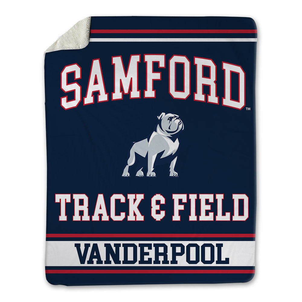 Samford - NCAA Men's Track & Field : Brenden Vanderpool - Blanket-0