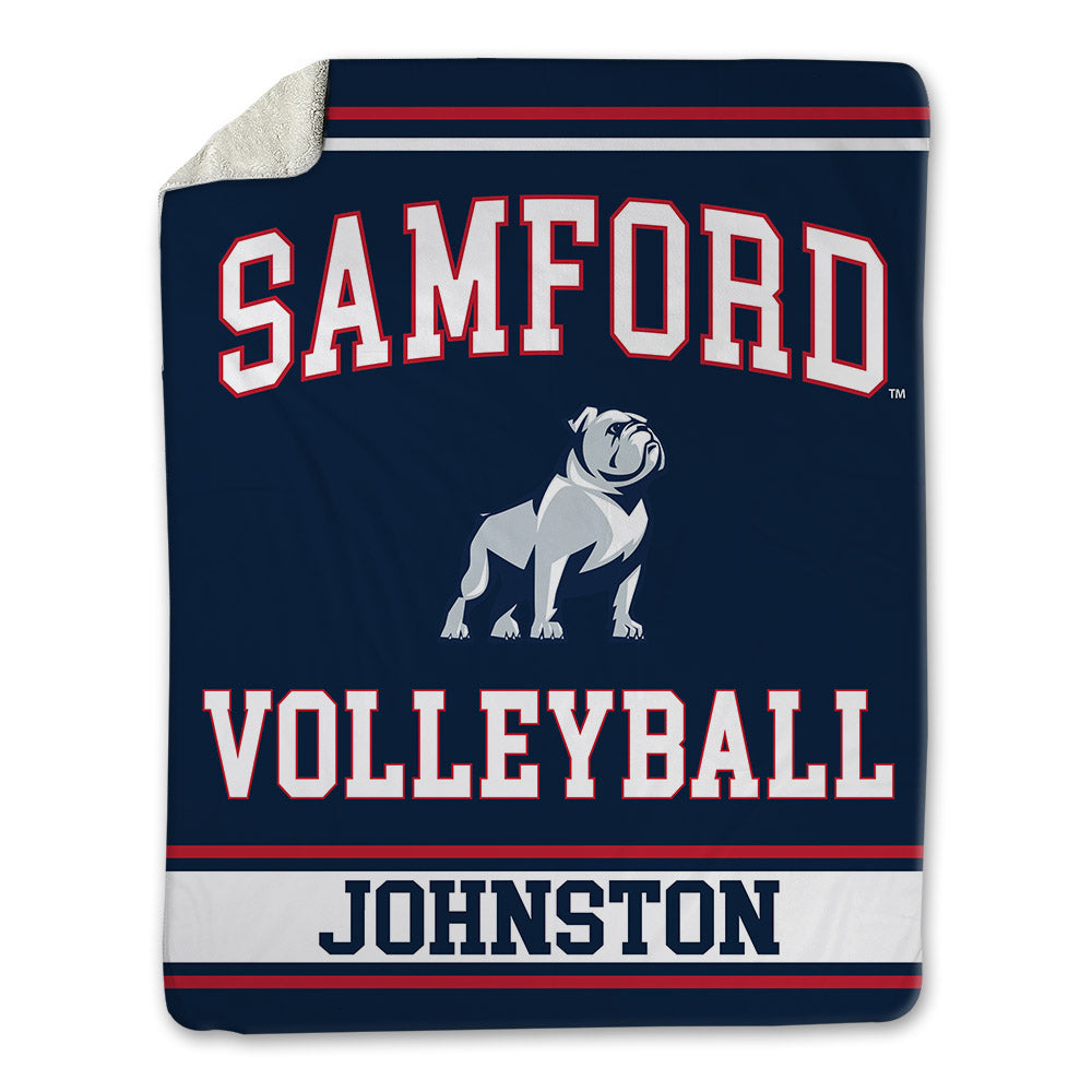 Samford - NCAA Women's Volleyball : Amelia Johnston - Blanket-0