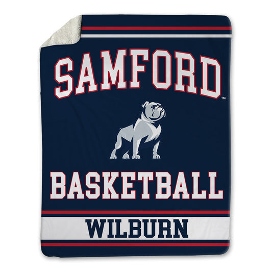 Samford - NCAA Men's Basketball : Zion Wilburn - Blanket-0
