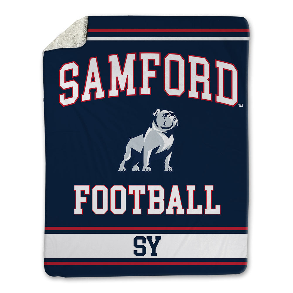 Samford - NCAA Football : Nazir Sy - Blanket-0