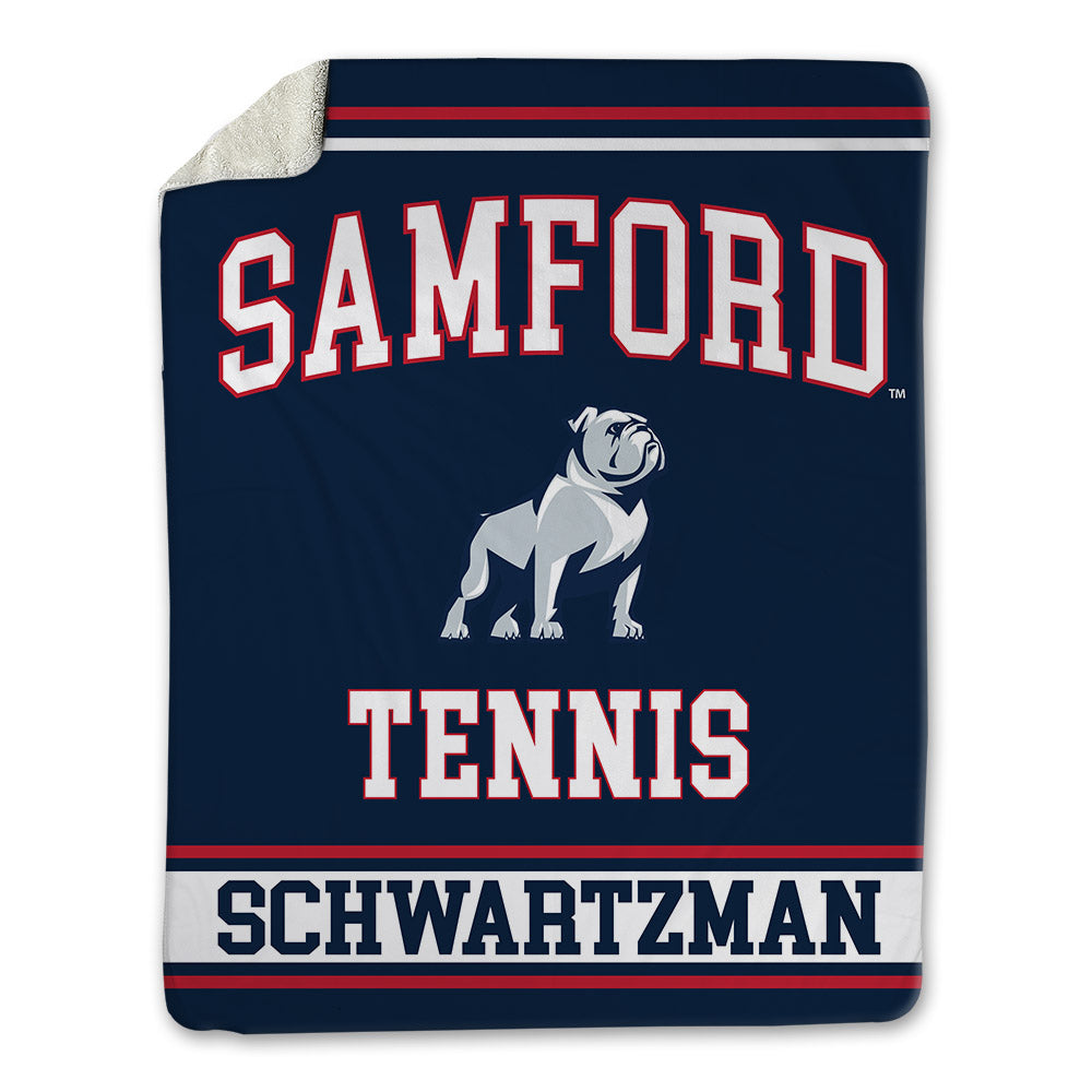 Samford - NCAA Men's Tennis : Martin Schwartzman - Blanket-0