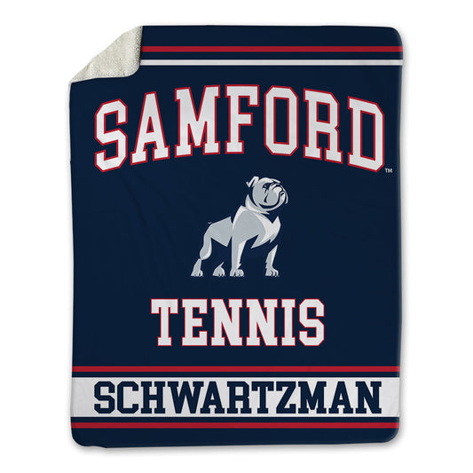Samford - NCAA Men's Tennis : Martin Schwartzman - Blanket-0