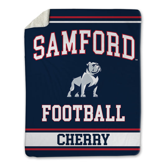 Samford - NCAA Football : Kenyon Cherry - Blanket-0