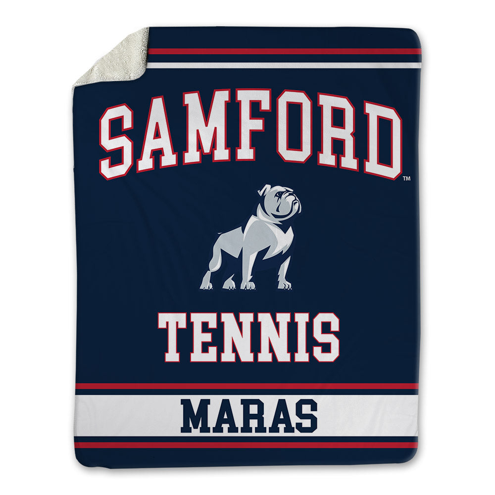 Samford - NCAA Women's Tennis : Sam Maras - Blanket-0