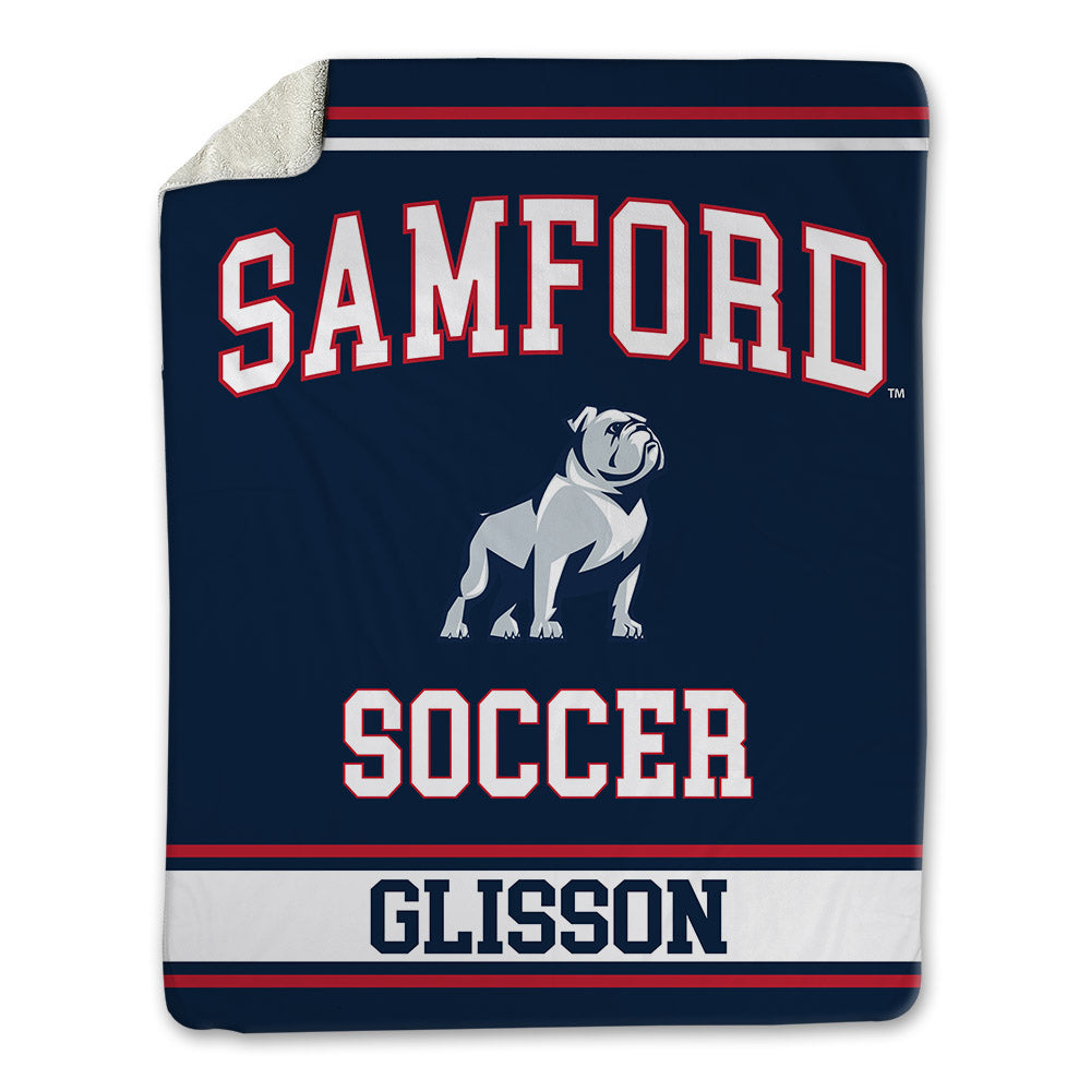 Samford - NCAA Women's Soccer : Layton Glisson - Blanket-0