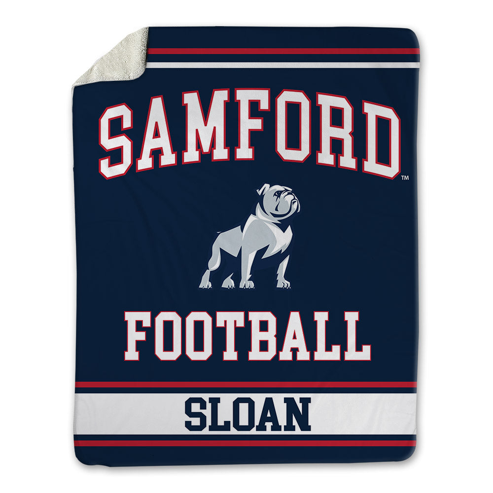 Samford - NCAA Football : Carson Sloan - Blanket-0