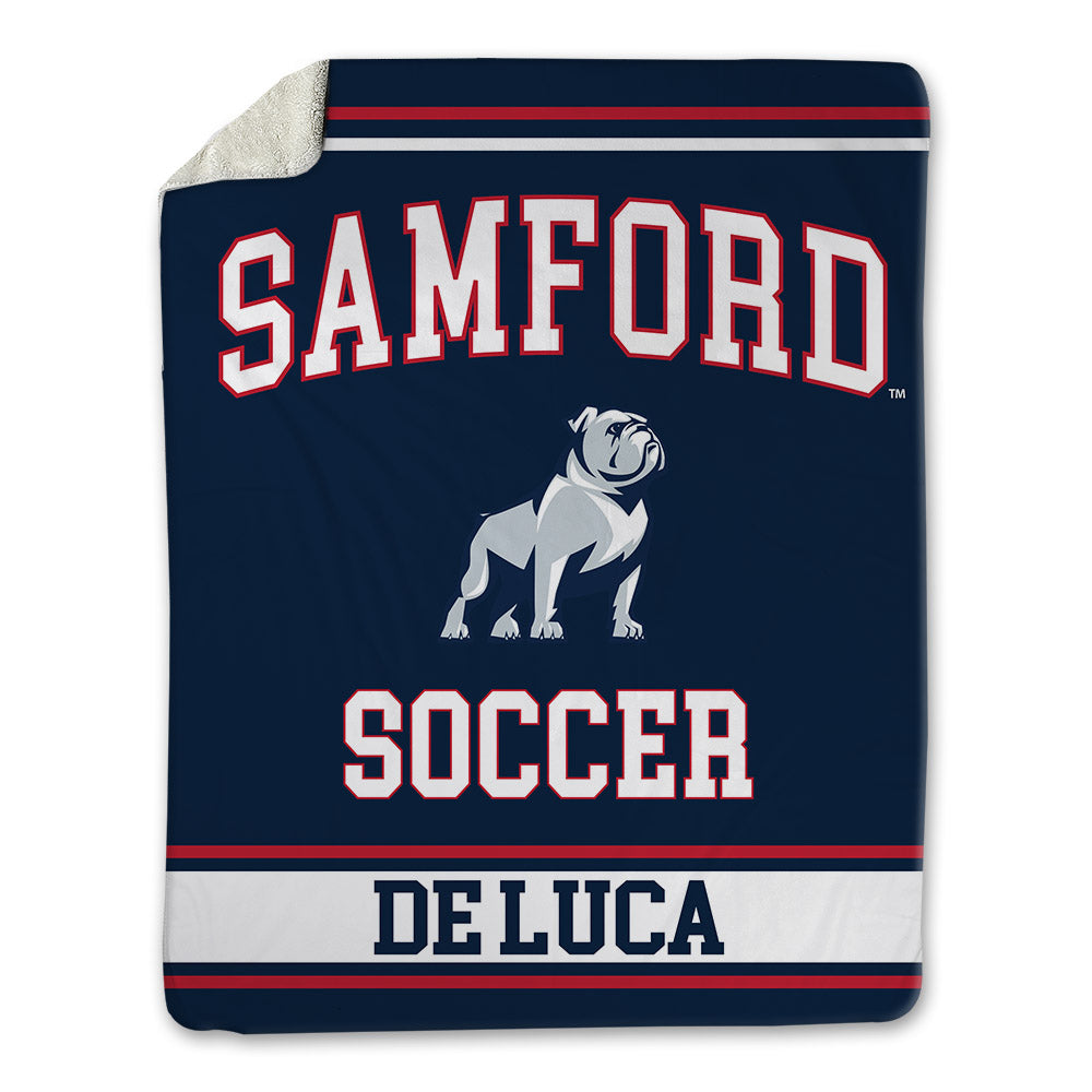 Samford - NCAA Women's Soccer : Samantha De Luca - Blanket-0