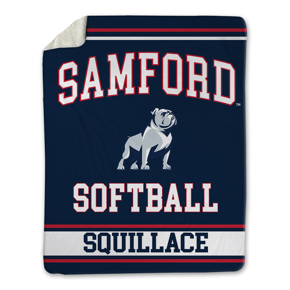 Samford - NCAA Softball : Sarah Squillace - Blanket-0