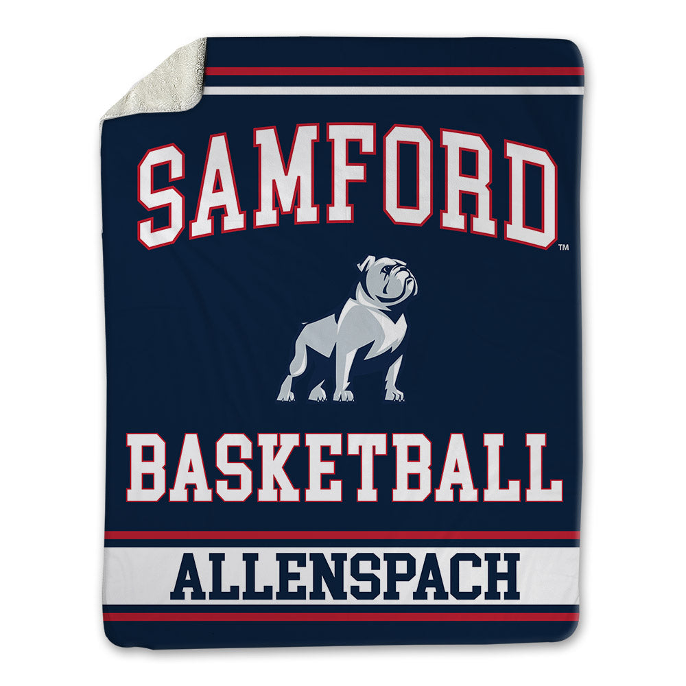 Samford - NCAA Men's Basketball : Riley Allenspach - Blanket-0