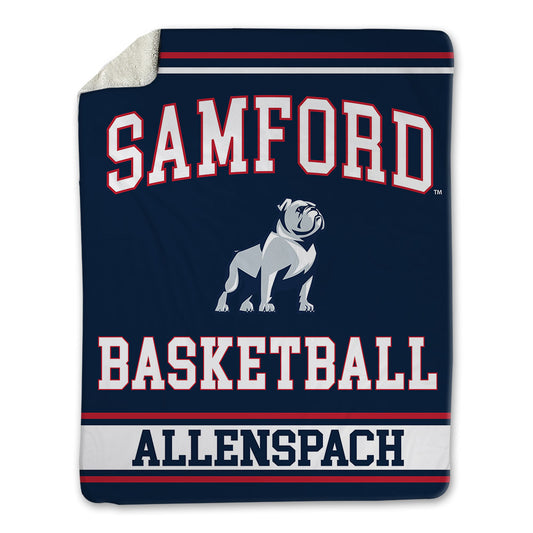 Samford - NCAA Men's Basketball : Riley Allenspach - Blanket-0